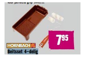 hornbach beitsset 4 delig