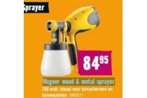 wagner wood en metal sprayer