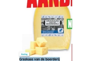 graskaas van de boerderij