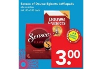 senseo of douwe egberts koffiepads