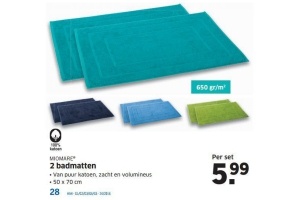 2 badmatten