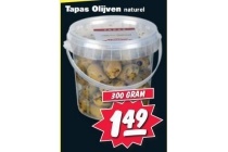tapas olijven naturel