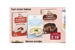 taart zonder bakken
