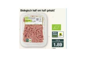 biologisch half om half gehakt