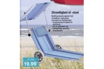 strandligbed of stoel
