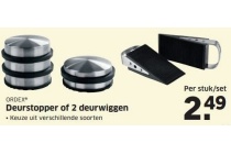 deurstopper of 2 deurwiggen