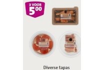 diverse tapas