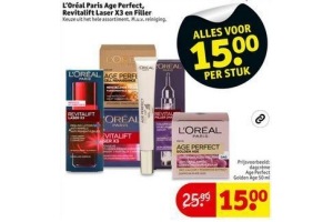 l oreal paris age perfect revitalift filler en laser x3