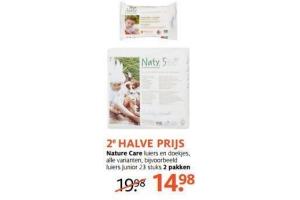 nature care luiers en doekjes