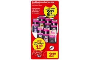 kruidvat nagelverzorging