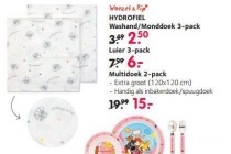 hydrofiel washand monddoek 3 pack