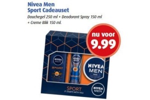 nivea men sport cadeauset