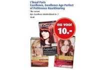 l oreal paris excellence excellence age perfect of preference haarkleuring