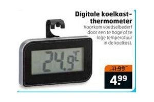 digitale koelkast thermometer