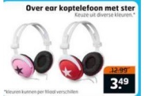 over ear koptelefoon