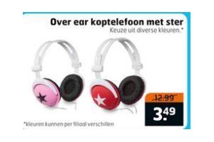 over ear koptelefoon