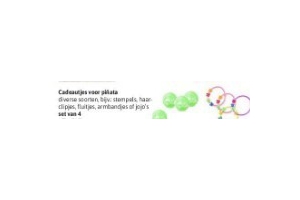 cadeautjes voor pinata
