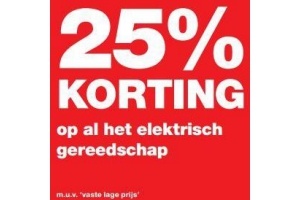 elektrisch gereedschap