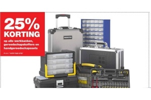 werkbanken gereedschapskoffers en sets