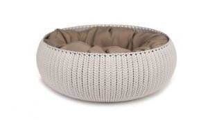 curver cozy pet bed creme 50cm