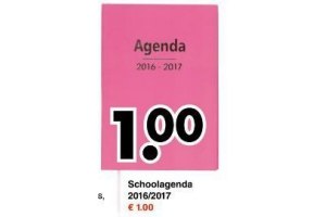 schoolagenda 2016 2017