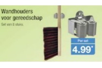 wandhouders voor gereedschap