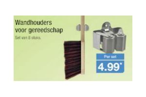 wandhouders voor gereedschap