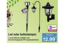 led solar buitenlampen