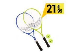 de perfecte tennisset voor op vakantie