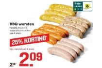 bbq worsten