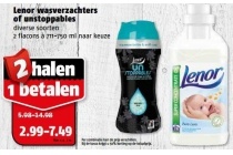 lenor wasverzachters of unstoppables