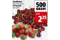 aardbeien of kersen