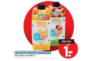 healthy people babysap