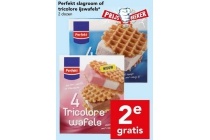perfekt slagroom of tricolore ijsafels