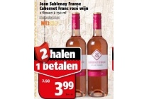 jean sablenay franse cabernet franc rose wijn
