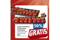 l amuse troscherryof red nature trostomaten