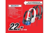 sony mdr zx310 ap hoofdtelefoon