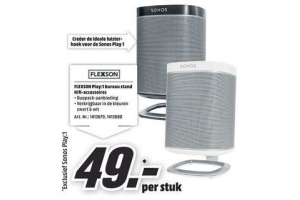 flexson play 1 bureaustand hifi accessoires