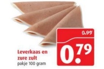 leverkaas en zure zult