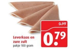 leverkaas en zure zult