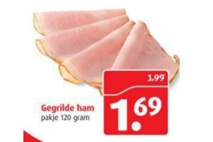 gegrilde ham
