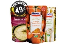 unox en conimex soep in zak