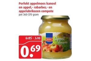 perfekt appelmoes kaneel en appel rabarber en appelabrikozen compote