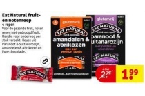 eat natural fruit en notenreep
