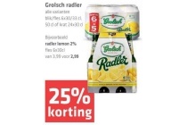 grolsch radler