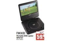 nikkei portable dvd speler