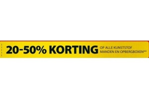 kunststof manden en opbergboxen