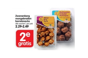 zwanenberg voorgebraden borrelsnacks