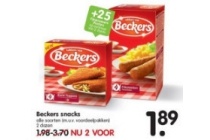 beckers snacks