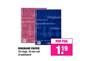 ringband papier